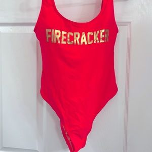 ‼️Firecracker one-piece‼️